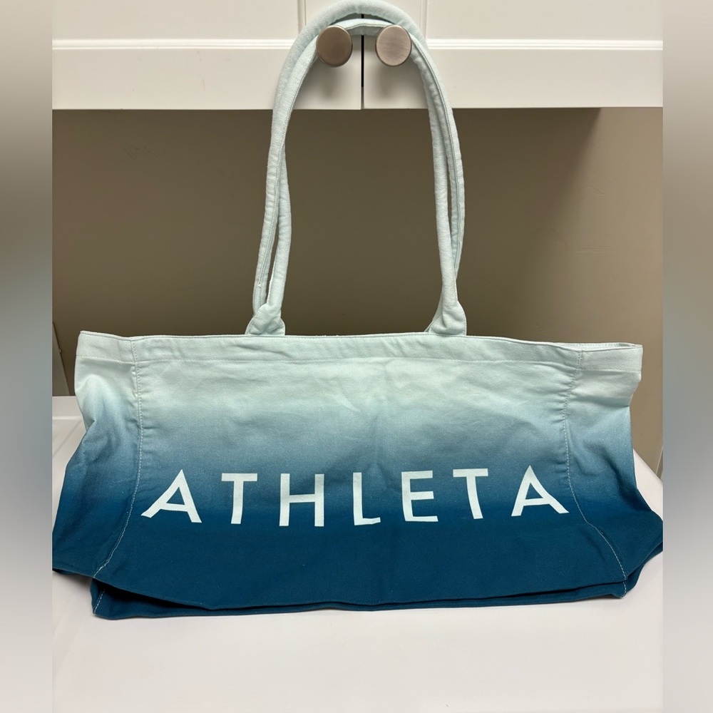 Athleta Blue Ombre Tote Bag